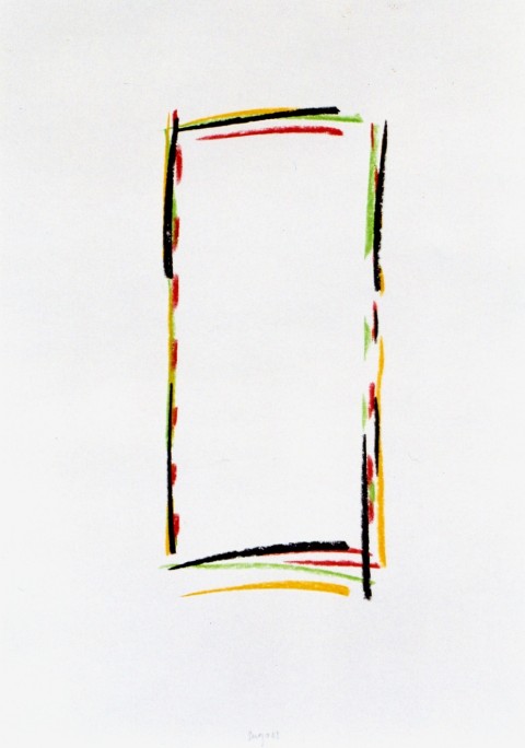 Rettangolare verticale, 1982