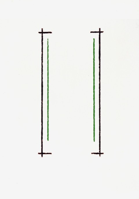 Rettangolare verticale, 1982