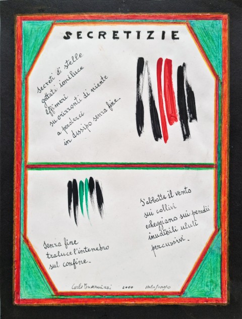 Carte e tele con Carlo Invernizzi, 2010