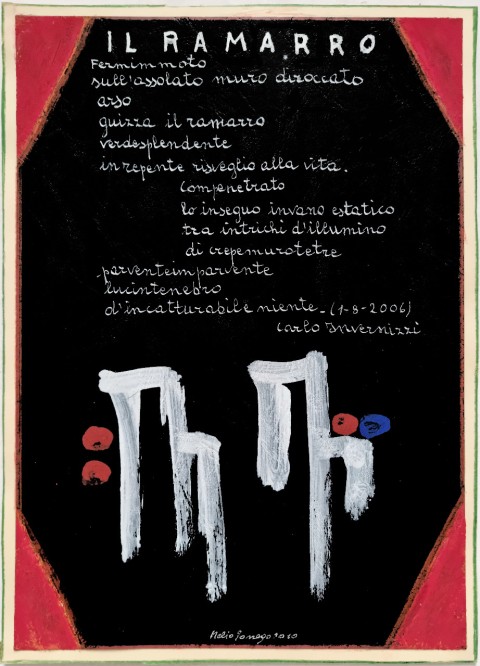 Carte e tele con Carlo Invernizzi, 2010