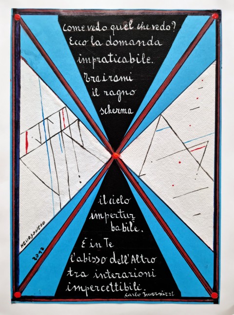 Carte e tele con Carlo Invernizzi, 2012