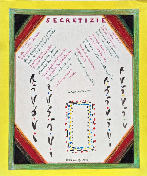 Carte e tele con Carlo Invernizzi, 2012