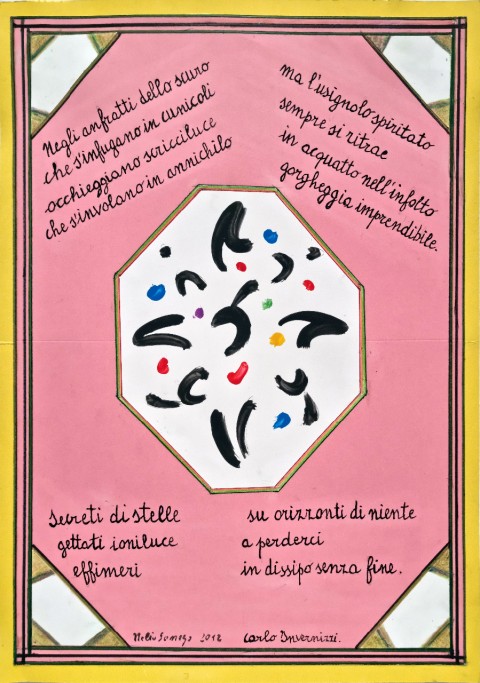 Carte e tele con Carlo Invernizzi, 2012
