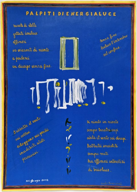 Carte e tele con Carlo Invernizzi, 2012