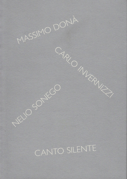 Massimo Donà - Carlo Invernizzi - Nelio Sonego